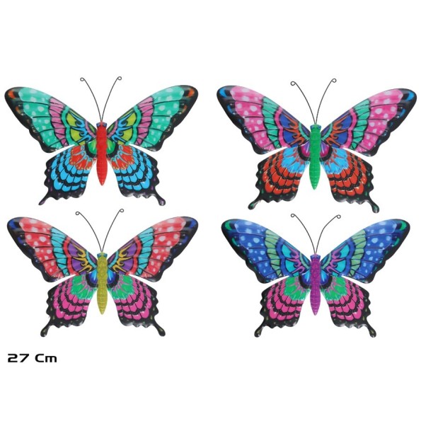 MARIPOSA  LALY 45X27 CM 4 SURT
