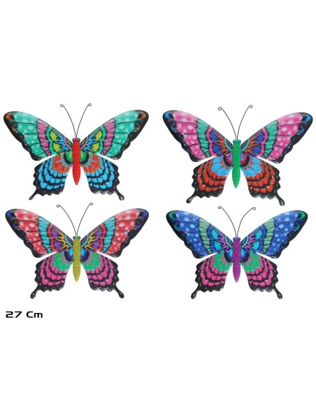 MARIPOSA  LALY 45X27 CM 4 SURT