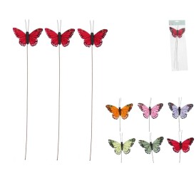 PICK MARIPOSA X3 ROSALIN 34,5X12X1,5CM