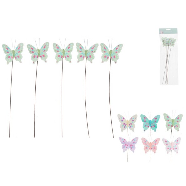 PICK MARIPOSA  X5 LAIA 33,5X6,5X1,5CM