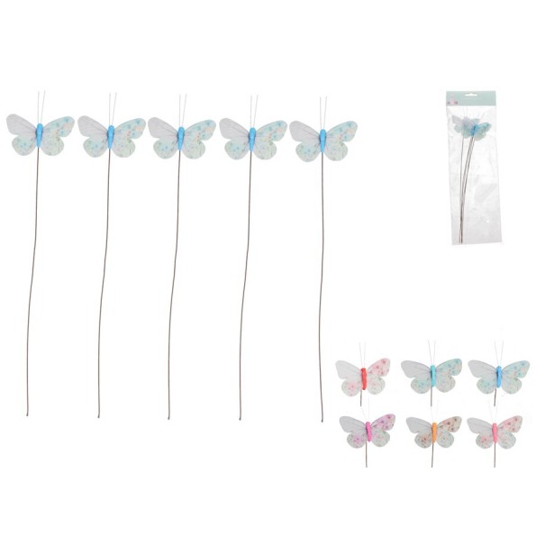 PICK MARIPOSA X5 CANDELA 33,5X7X1,5CM