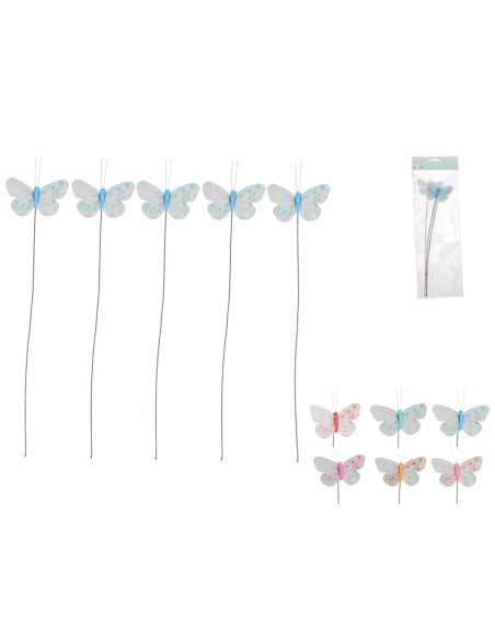 PICK MARIPOSA X5 CANDELA 33,5X7X1,5CM