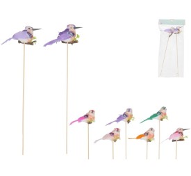 S/2 PICK PAJARO RUIZ 10,5X6X34CM