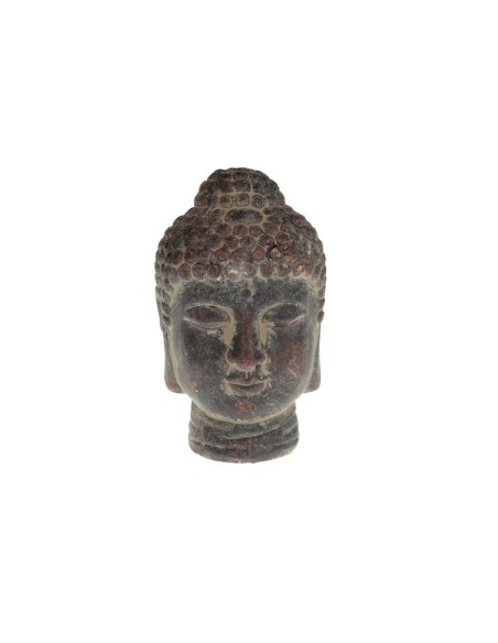 STATUE BUDDHA TERRACOTTA Ø8x13CM DARK GREY