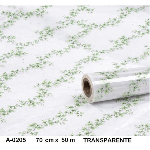 BOBINA POLIPROPILENO HIEDRA 70CMX50M (CELOFAN)