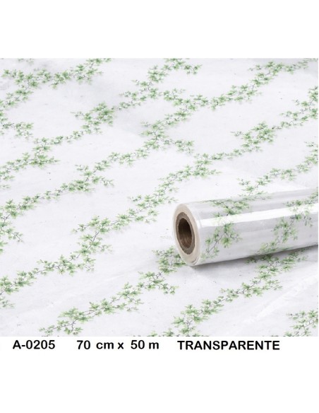 BOBINA POLIPROPILENO HIEDRA 70CMX50M (CELOFAN)