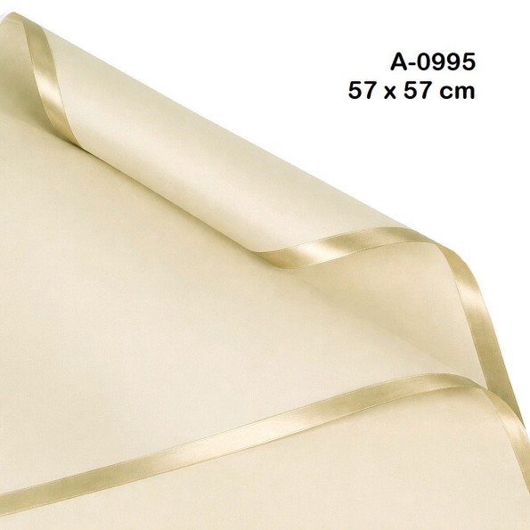 LAMINAS DE POLIPROPILENO PAPEL COREANO 57X57 (20PZS) COLORES SURTIDOS