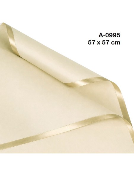 LAMINAS DE POLIPROPILENO PAPEL COREANO 57X57 (20PZS) COLORES SURTIDOS