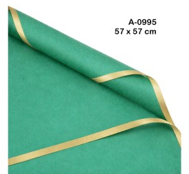 LAMINAS DE POLIPROPILENO PAPEL COREANO 57X57 (20PZS) COLORES SURTIDOS