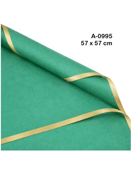 LAMINAS DE POLIPROPILENO PAPEL COREANO 57X57 (20PZS) COLORES SURTIDOS