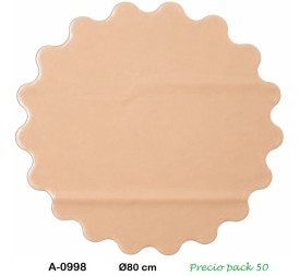 BLONDA POLIPROPILENO 80CM (PAQ50 PZS) BEIS