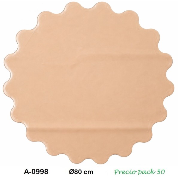 BLONDA POLIPROPILENO 80CM (PAQ50 PZS) BEIS