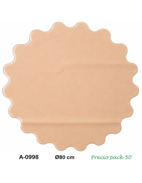 BLONDA POLIPROPILENO 80CM (PAQ50 PZS) BEIS