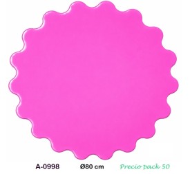 BLONDA POLIPROPILENO 80CM (PAQ 50PZS) FUCSIA