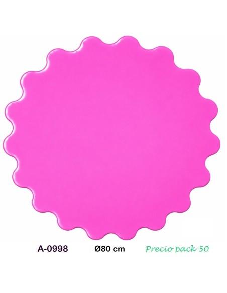 BLONDA POLIPROPILENO 80CM (PAQ 50PZS) FUCSIA