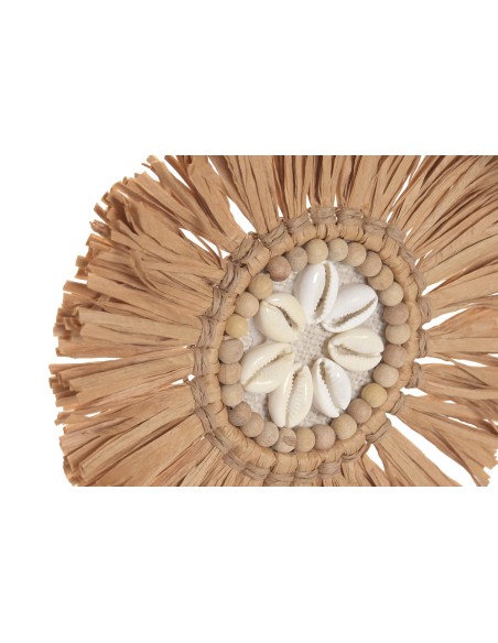 DECORACION PARED SET 5 RAFIA YUTE 31X1,5X31