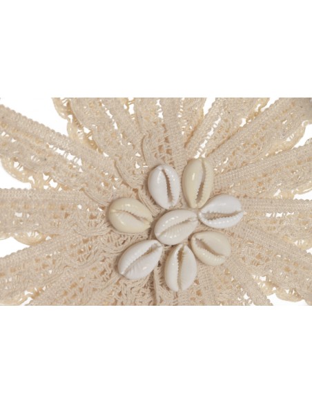 DECORACION PARED SET 5 RAFIA YUTE 21X1,5X21