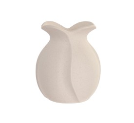 JARRON GRES 15X15X18 RUGOSO BLANCO