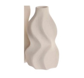 JARRON GRES 10X10X18 RUGOSO BLANCO