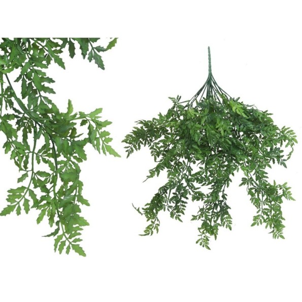 COLGANTE HELECHO PLASTICO 66 CM