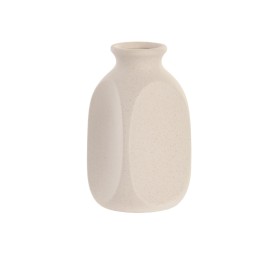 JARRON GRES 10X10X18 RUGOSO BLANCO (4207)