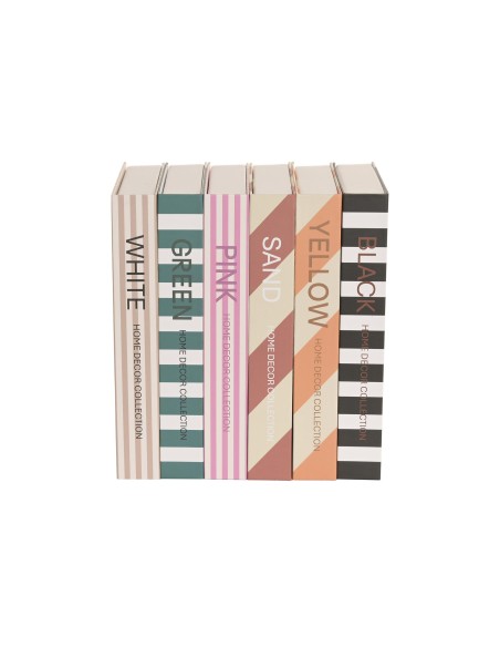 CAJA LIBRO CARTON 18X3,7X25 JARRON 6 SURT.