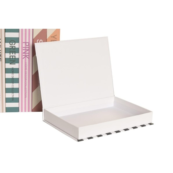 CAJA LIBRO CARTON 18X3,7X25 JARRON 6 SURT.