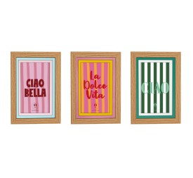MARCO FOTO 10X15 MDF CRISTAL 11,5X3X16,5 3 SURT.