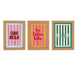 MARCO FOTO 13X18 MDF CRISTAL 14,5X3X19,5 3 SURT.