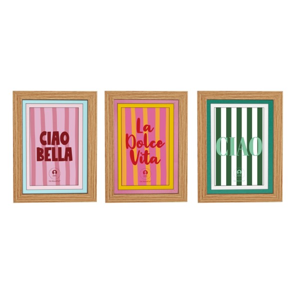 MARCO FOTO 13X18 MDF CRISTAL 14,5X3X19,5 3 SURT.