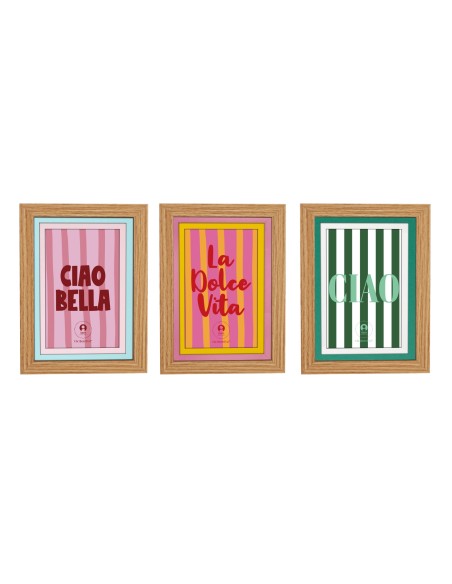 MARCO FOTO 13X18 MDF CRISTAL 14,5X3X19,5 3 SURT.