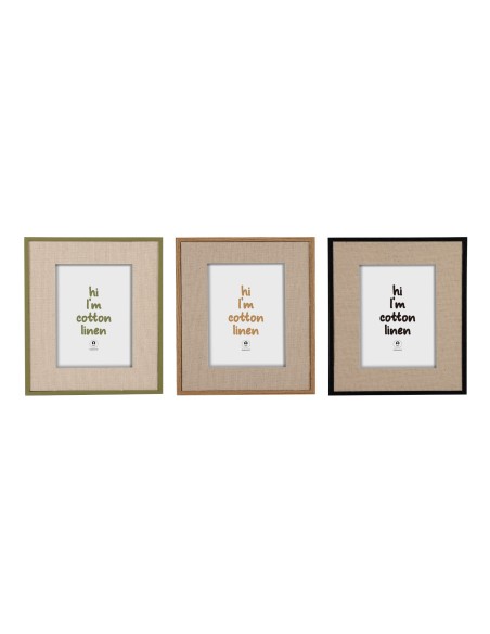 MARCO FOTO 10X15 LINO MDF 16X2X21 3 SURT.