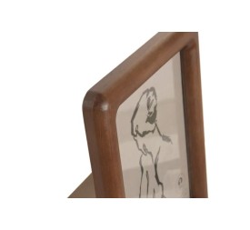 MARCO FOTO 15X20 ACACIA CRISTAL 19X2X24 MARRON