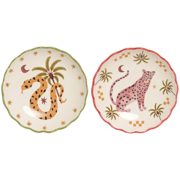 BANDEJA VACIABOLSILLOS CERAMICA 15X15X3 2 SURT.