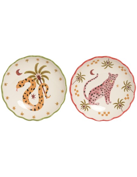 BANDEJA VACIABOLSILLOS CERAMICA 15X15X3 2 SURT.