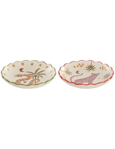 BANDEJA VACIABOLSILLOS CERAMICA 15X15X3 2 SURT.