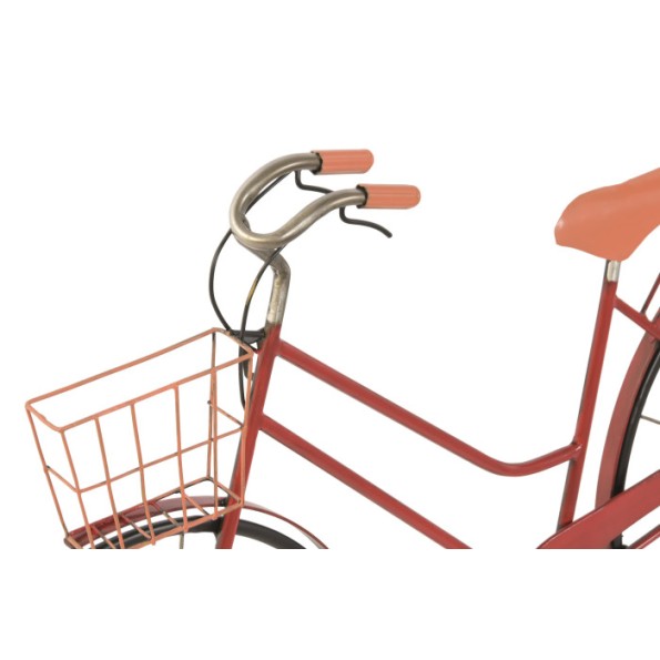 DECORACION PARED METAL 80X4X46 BICICLETA CESTA 2 S