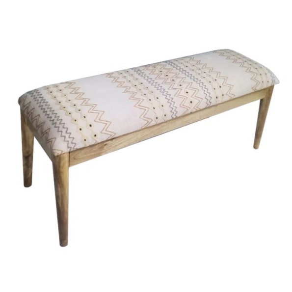 DESCALZADORA ALGODON MANGO 113X35X45 IKAT BORDADO