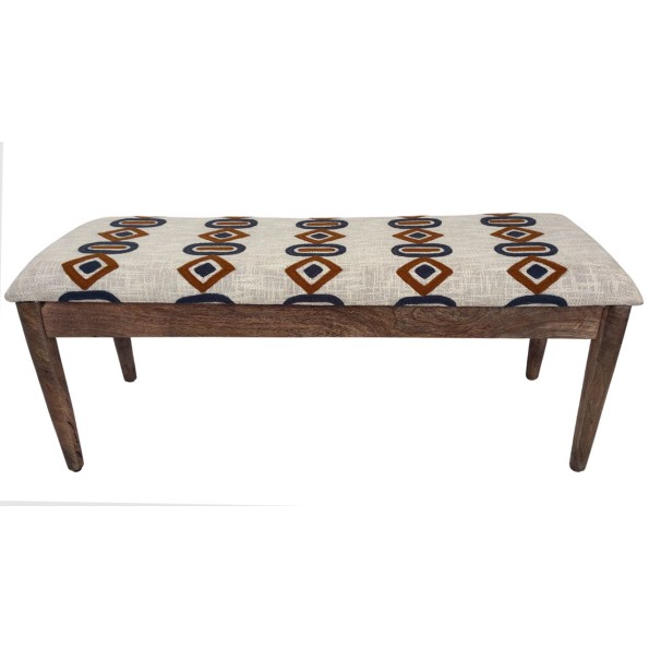 DESCALZADORA ALGODON MANGO 113X35X45 IKAT BORDADO 5471