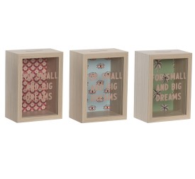 HUCHA MDF CRISTAL 13X8X18 3 SURT.