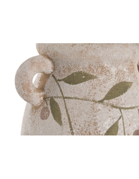 JARRON CERAMICA 22X22X47 MARRON