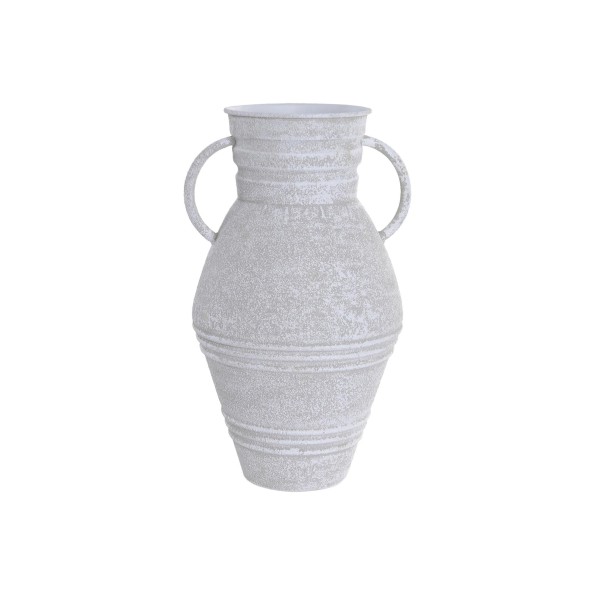 JARRON METAL 25X23X43 ASAS DESGASTADO GRIS