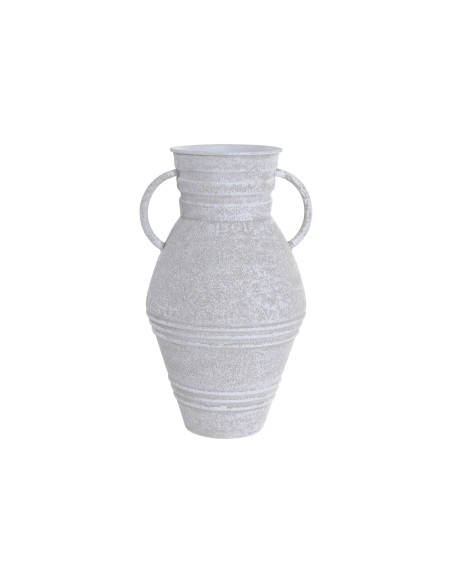 JARRON METAL 25X23X43 ASAS DESGASTADO GRIS