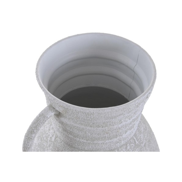 JARRON METAL 25X23X43 ASAS DESGASTADO GRIS