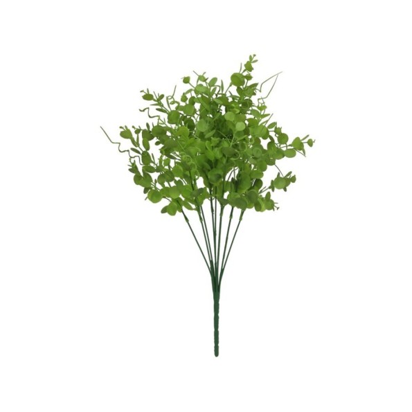 RAMO EUCALIPTO RIZO X 10 - 46 CM (VERDE)
