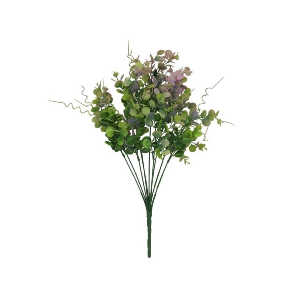 RAMO EUCALIPTO RIZO X 10 - 46 CM (VIOLETA)