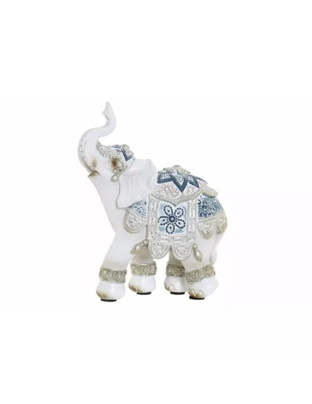FIGURA RESINA 10X5X13 ELEFANTE BLANCO