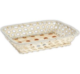 PANERA BAMBU RECTANGULAR CALADA 26x18x5cm
