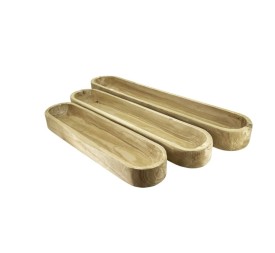 JUEGO 3 JARDINERAS OVAL