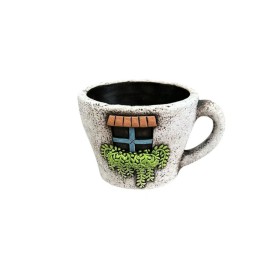 MACETERO TAZA VILLA M 16,8x13,7x9 cm.